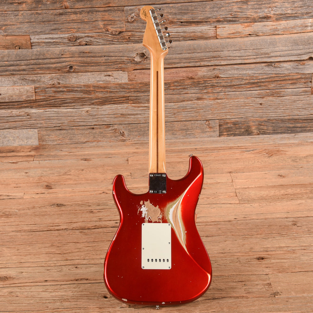 Fender Custom Shop '59 Stratocaster Relic Candy Apple Red 2023 - View 5 | MusicMarket