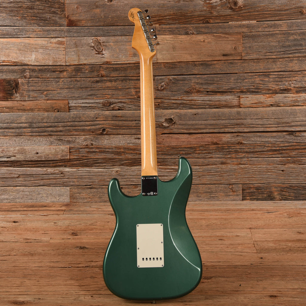 Fender Custom Shop '60 Reissue Stratocaster Journeyman Relic Sherwood Green Metallic 2021 - View 5 | MusicMarket