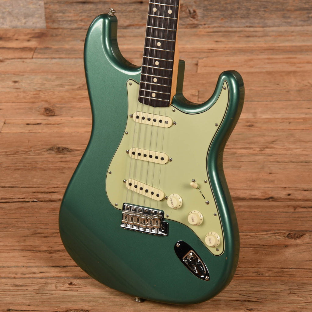 Fender Custom Shop '60 Reissue Stratocaster Journeyman Relic Sherwood Green Metallic 2021 - View 2 | MusicMarket