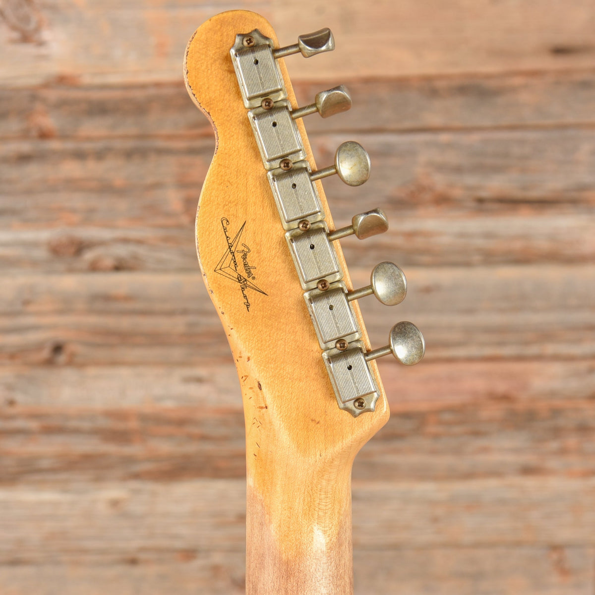 Fender Custom Shop 60's Telecaster Heavy Relic Olympic White 2023 - View 7 | MusicMarket