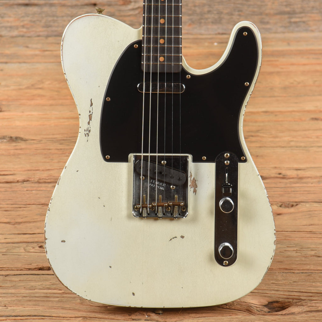 Fender Custom Shop 60's Telecaster Heavy Relic Olympic White 2023 - MusicMarket