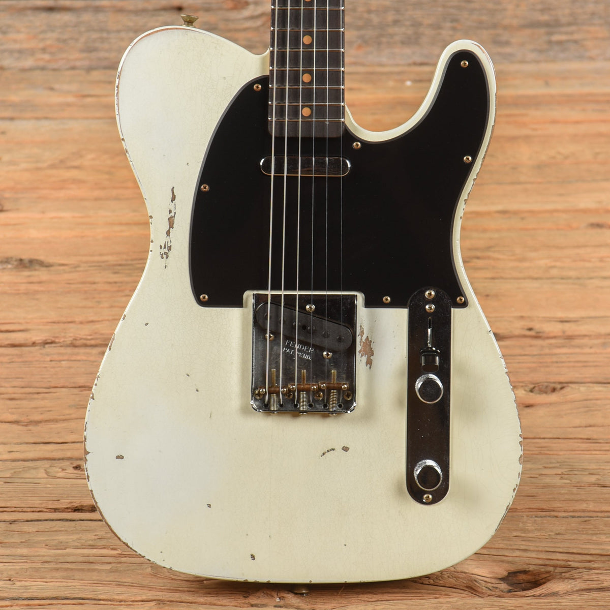 Fender Custom Shop 60's Telecaster Heavy Relic Olympic White 2023 - MusicMarket