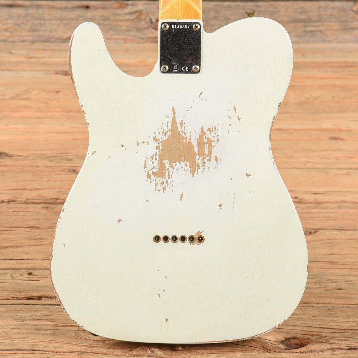 Fender Custom Shop 60's Telecaster Heavy Relic Olympic White 2023 - View 3 | MusicMarket