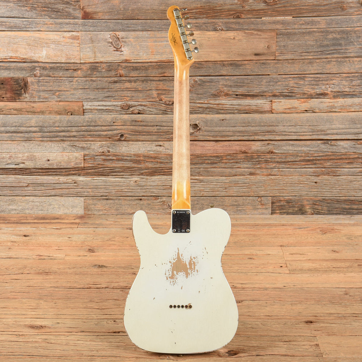 Fender Custom Shop 60's Telecaster Heavy Relic Olympic White 2023 - View 5 | MusicMarket