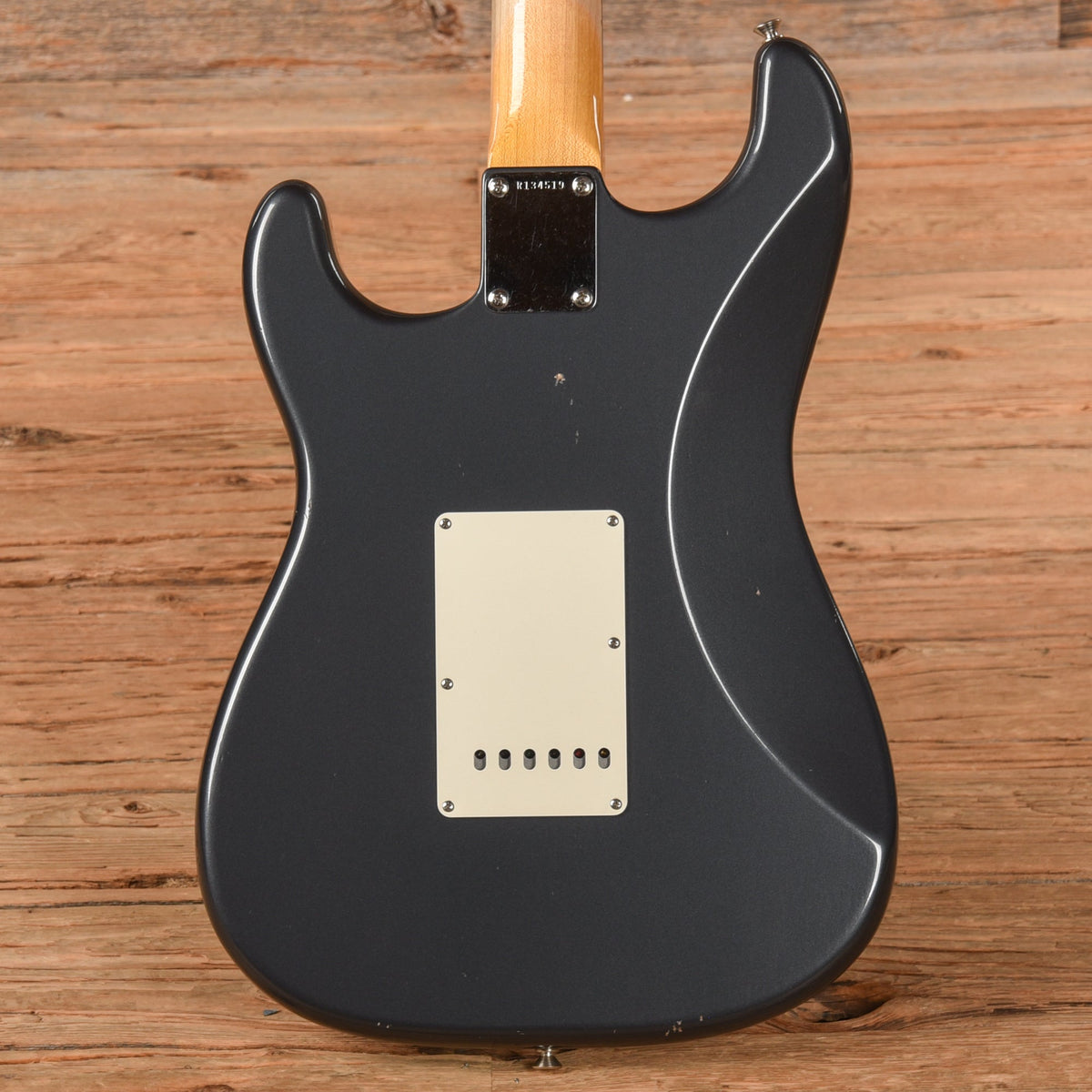 Fender Custom Shop '60 Stratocaster Journeyman Relic Charcoal Frost Metallic 2024 - View 3 | MusicMarket