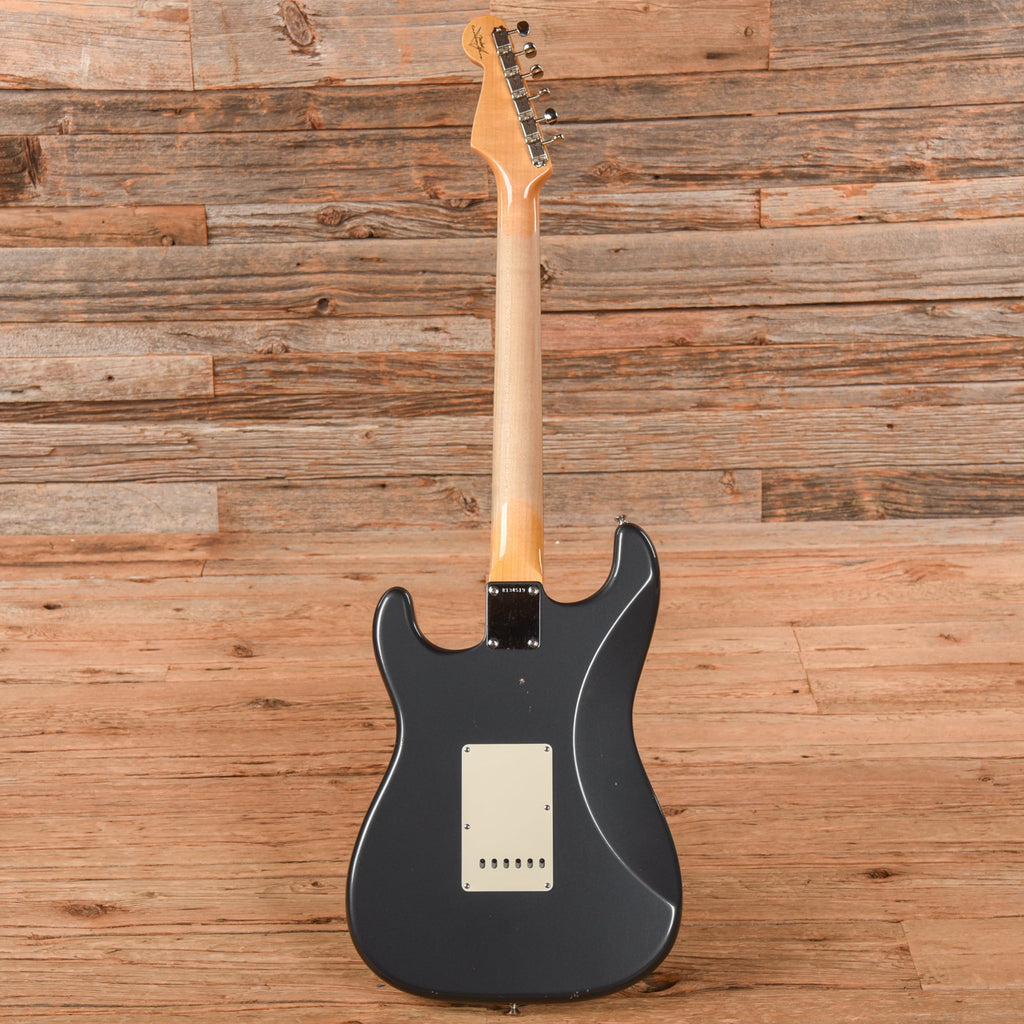 Fender Custom Shop '60 Stratocaster Journeyman Relic Charcoal Frost Metallic 2024 - View 5 | MusicMarket