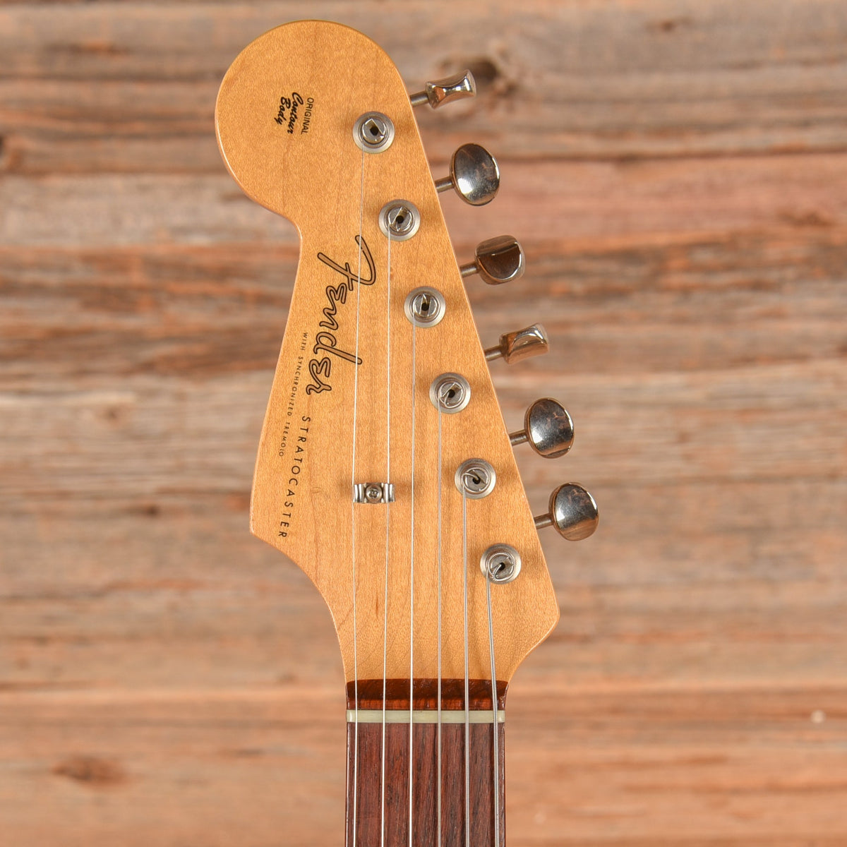 Fender Custom Shop '60 Stratocaster NOS Sunburst 2008 LEFTY - View 6 | MusicMarket