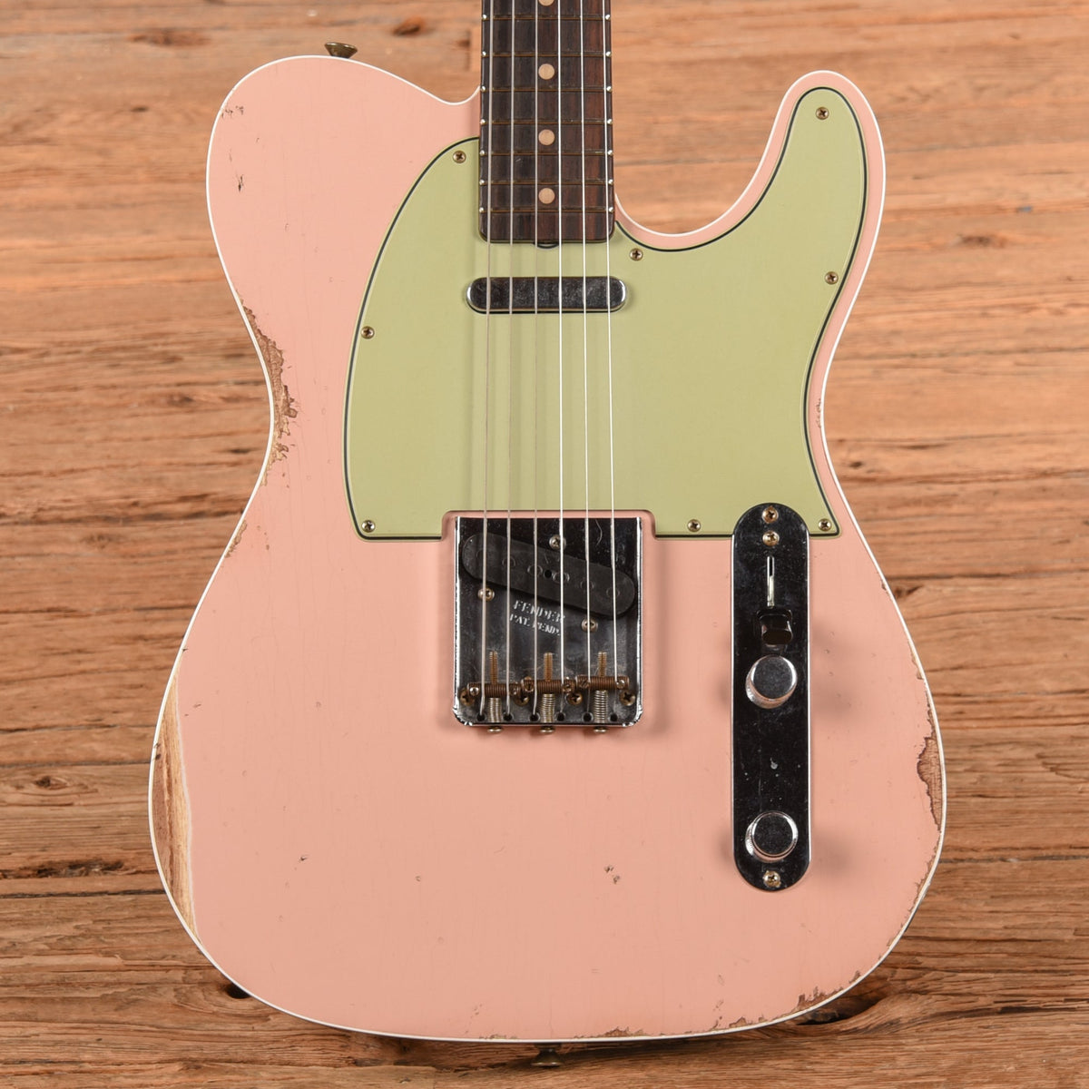 Fender Custom Shop '60 Telecaster Custom Ash Relic Shell Pink 2024 - MusicMarket