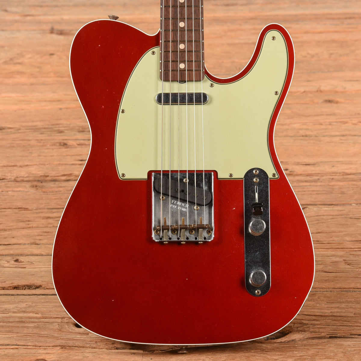 Fender Custom Shop '60 Telecaster Custom Journeyman Relic Candy Apple Red 2024 - MusicMarket