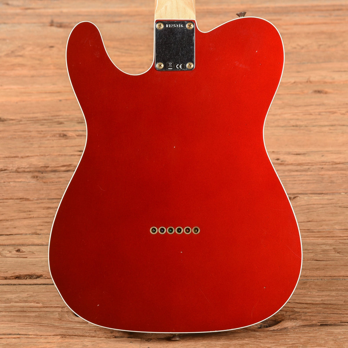 Fender Custom Shop '60 Telecaster Custom Journeyman Relic Candy Apple Red 2024 - View 3 | MusicMarket