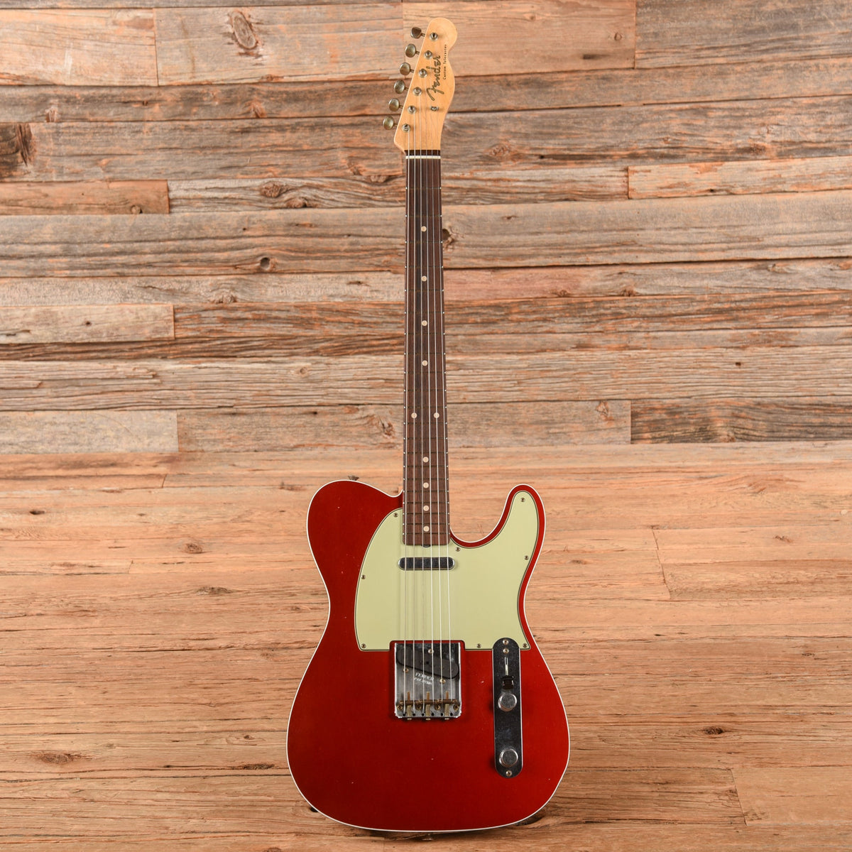 Fender Custom Shop '60 Telecaster Custom Journeyman Relic Candy Apple Red 2024 - View 4 | MusicMarket