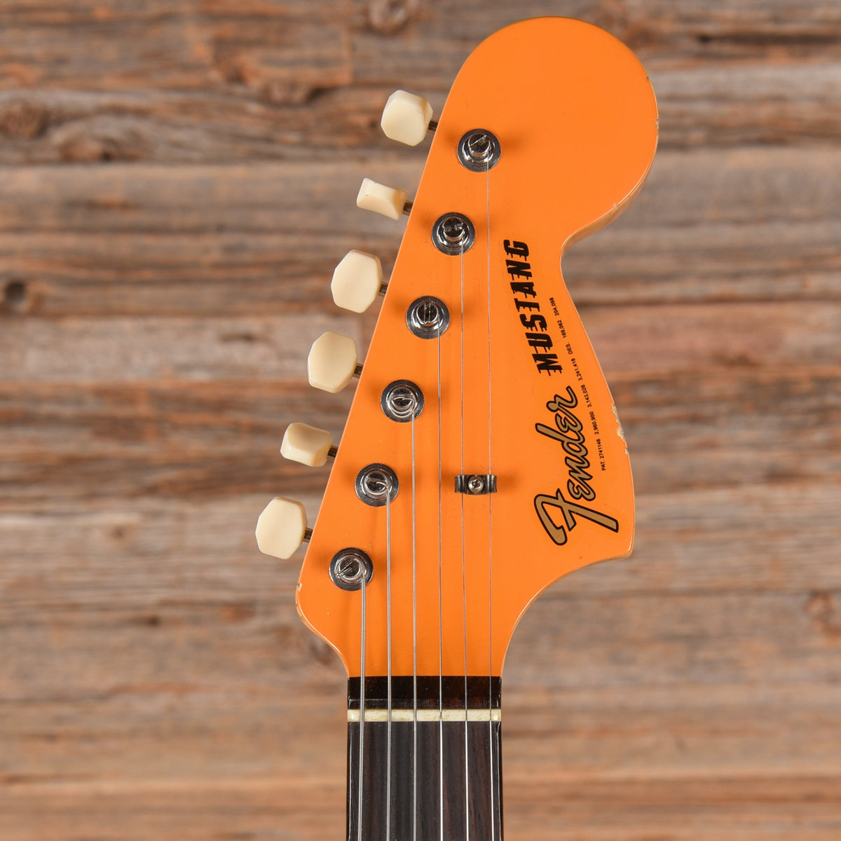 Fender Custom Shop '60s Mustang Heavy Relic Capri Orange Competition - View 6 | MusicMarket