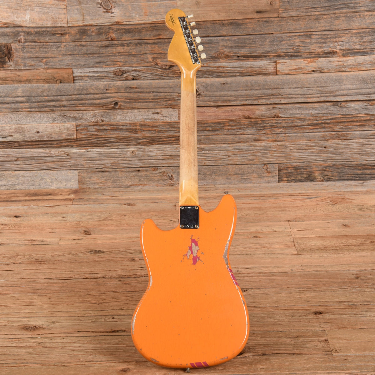 Fender Custom Shop '60s Mustang Heavy Relic Capri Orange Competition - View 5 | MusicMarket