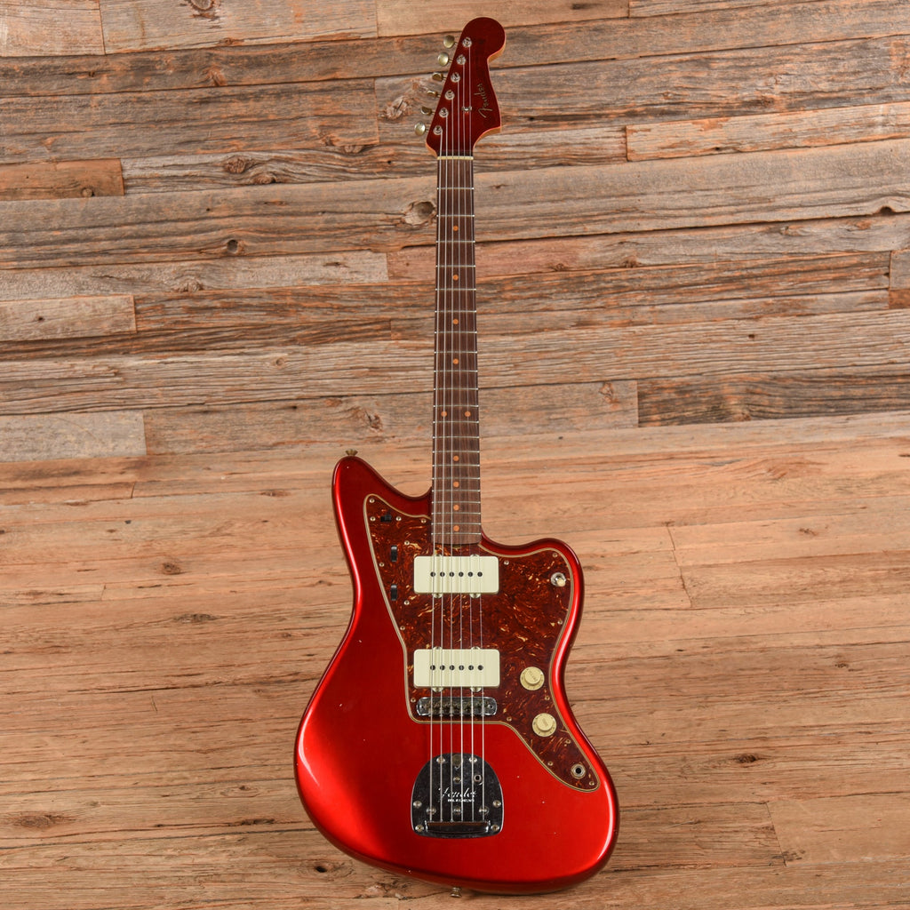 Fender Custom Shop '62 Jazzmaster Journeyman Relic Faded Aged Candy Apple Red 2024 - View 4 | MusicMarket