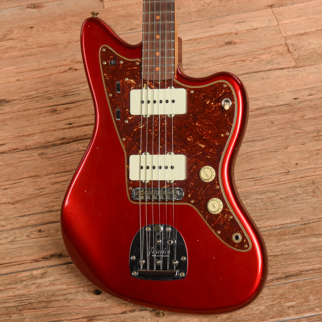 Fender Custom Shop '62 Jazzmaster Journeyman Relic Faded Aged Candy Apple Red 2024 - View 2 | MusicMarket