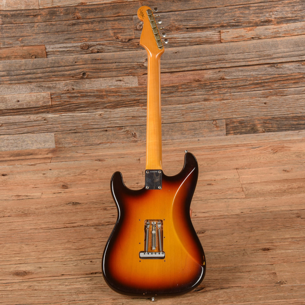 Fender Custom Shop '63 Stratocaster Relic Sunburst 2020 - View 5 | MusicMarket
