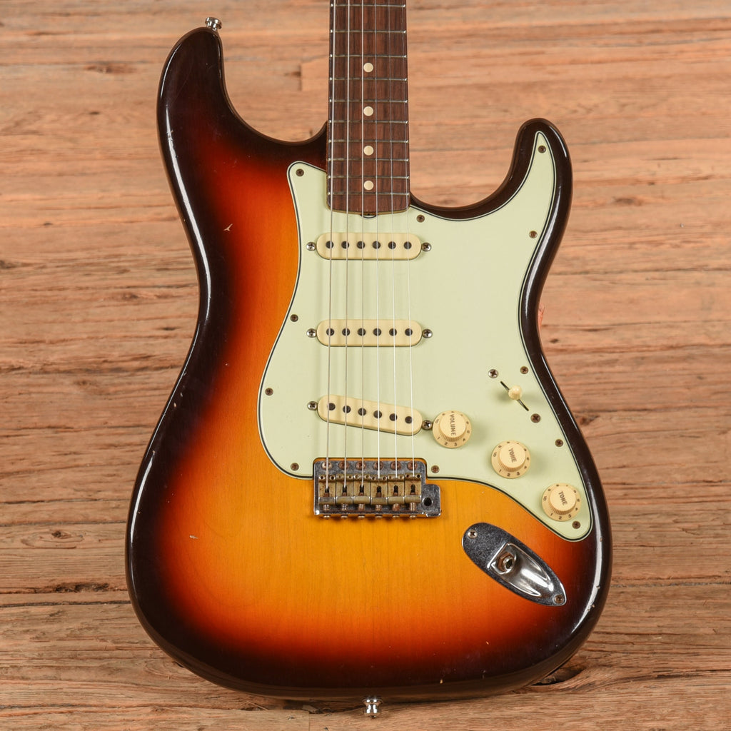 Fender Custom Shop '63 Stratocaster Relic Sunburst 2020 - MusicMarket