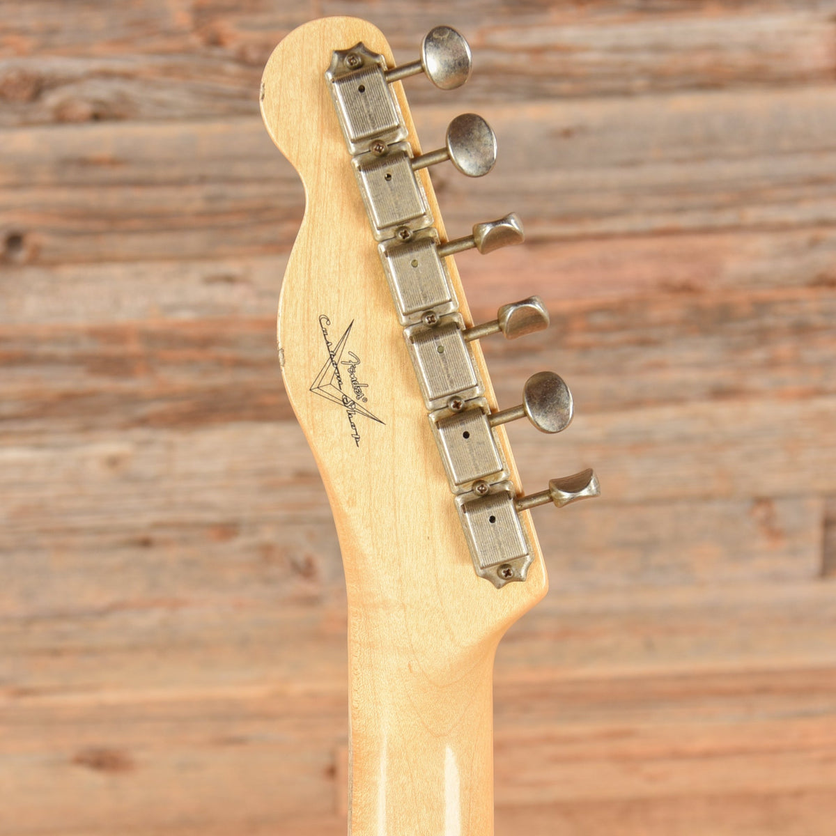 Fender Custom Shop '63 Telecaster Relic Candy Tangerine 2022 - View 7 | MusicMarket