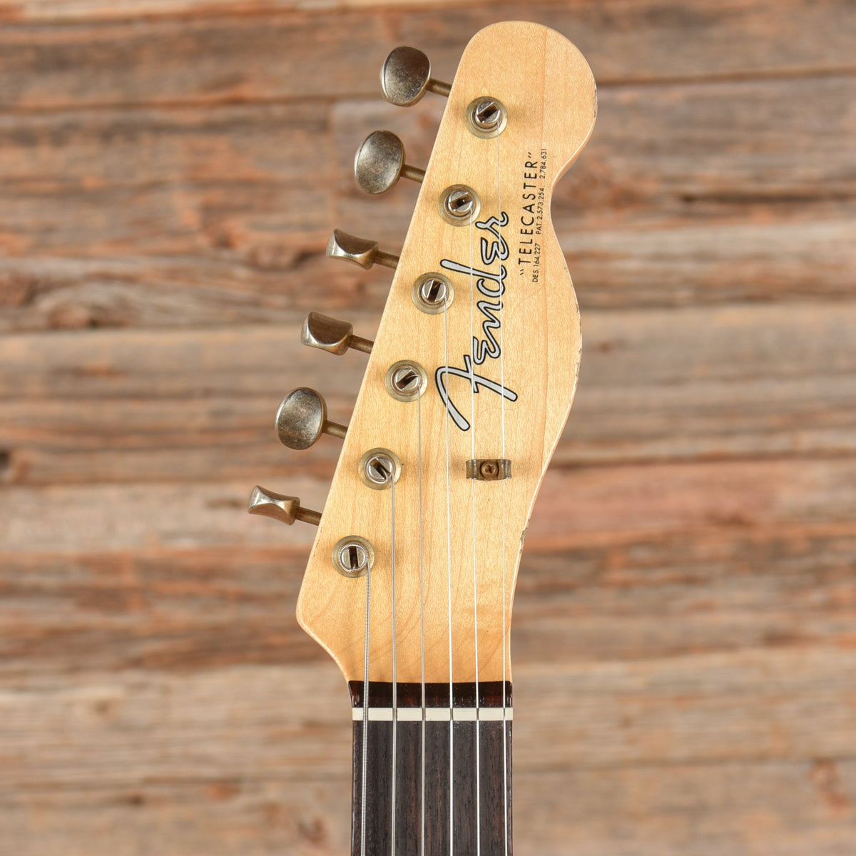 Fender Custom Shop '63 Telecaster Relic Candy Tangerine 2022 - View 6 | MusicMarket