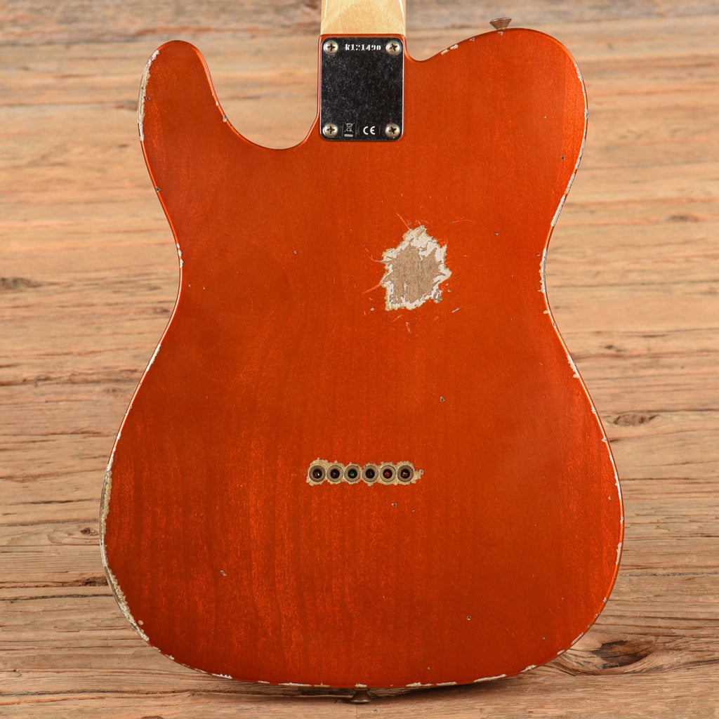 Fender Custom Shop '63 Telecaster Relic Candy Tangerine 2022 - View 3 | MusicMarket