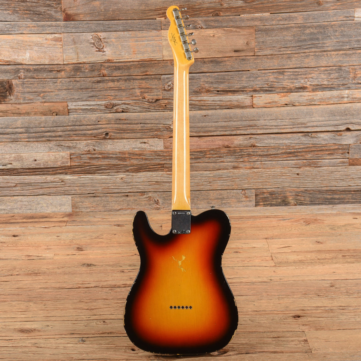Fender Custom Shop '63 Telecaster Relic Sunburst 2017 - View 5 | MusicMarket