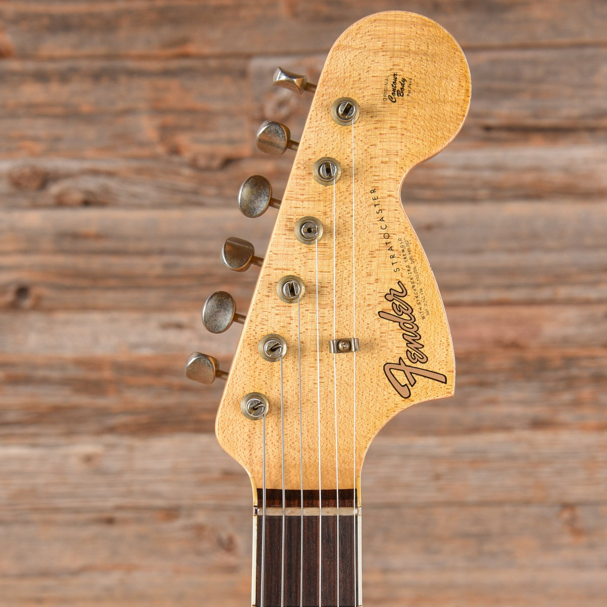 Fender Custom Shop 67 Stratocaster Relic Aged Firemist Silver 2023 - View 6 | MusicMarket