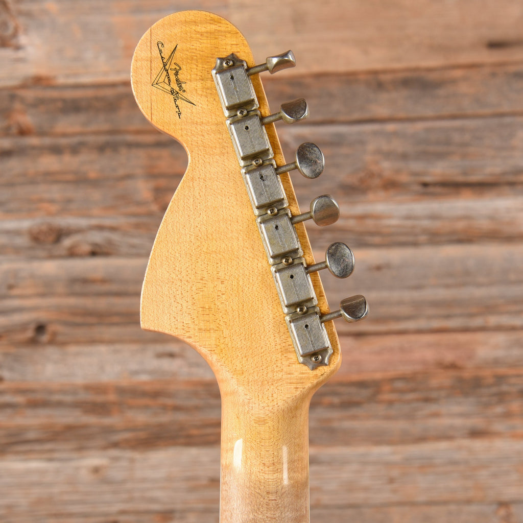 Fender Custom Shop 67 Stratocaster Relic Aged Firemist Silver 2023 - View 7 | MusicMarket