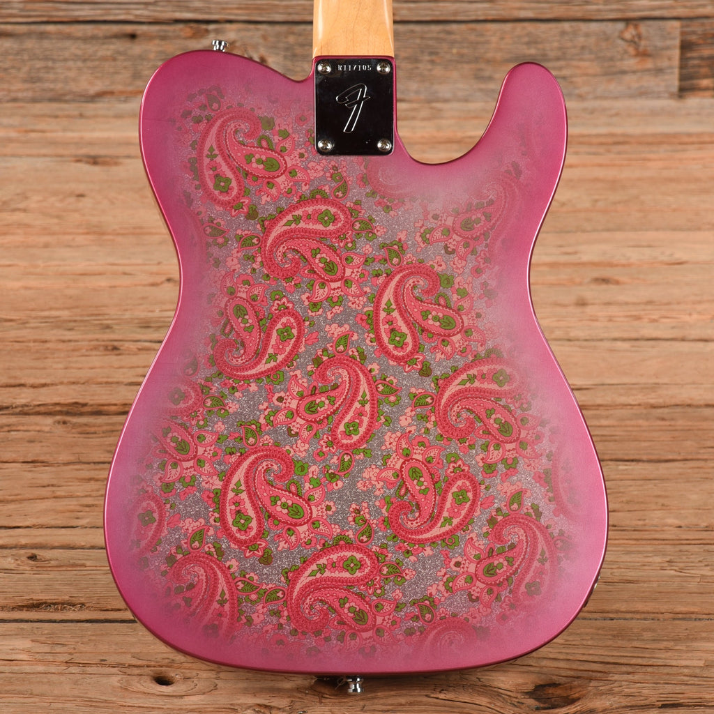 Fender Custom Shop 68 Paisley Telecaster CC Pink Paisley 2022 LEFTY - View 3 | MusicMarket