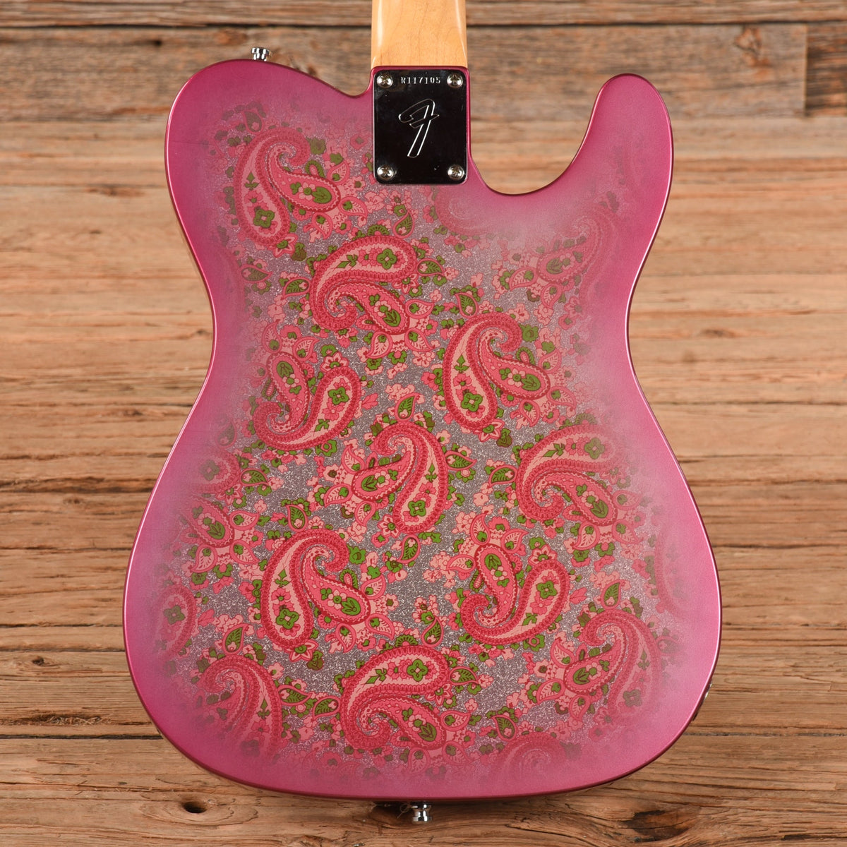 Fender Custom Shop 68 Paisley Telecaster CC Pink Paisley 2022 LEFTY - View 3 | MusicMarket