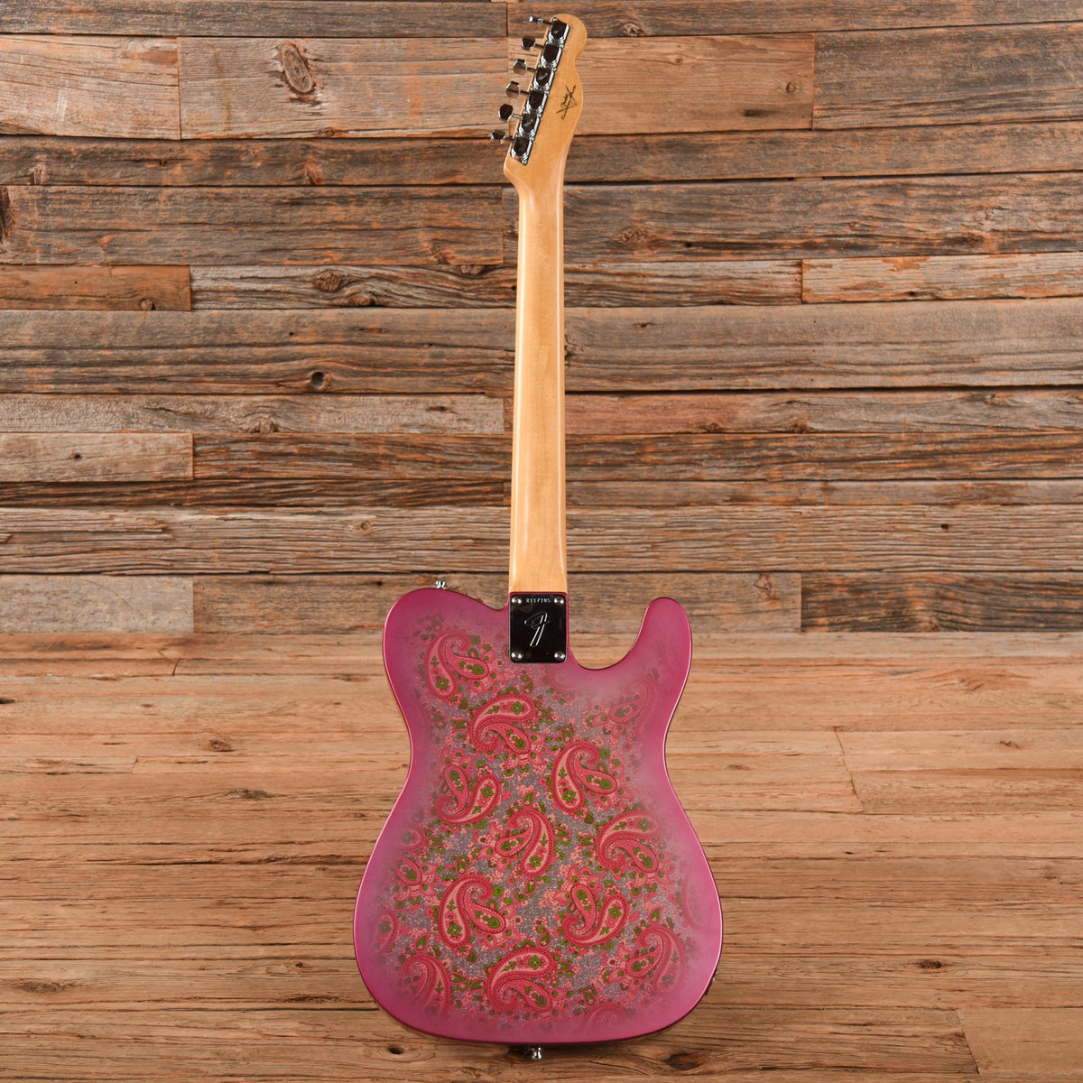 Fender Custom Shop 68 Paisley Telecaster CC Pink Paisley 2022 LEFTY - View 5 | MusicMarket