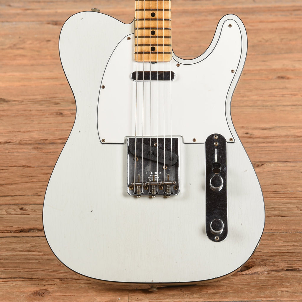 Fender Custom Shop '68 Telecaster Custom Journeyman Relic Olympic White 2024 - MusicMarket