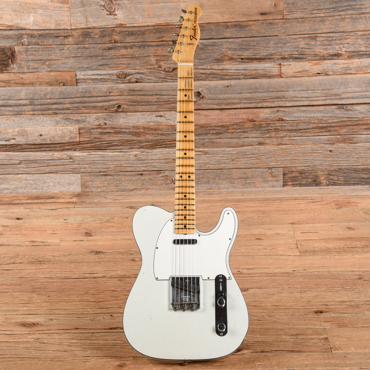 Fender Custom Shop '68 Telecaster Custom Journeyman Relic Olympic White 2024 - View 4 | MusicMarket
