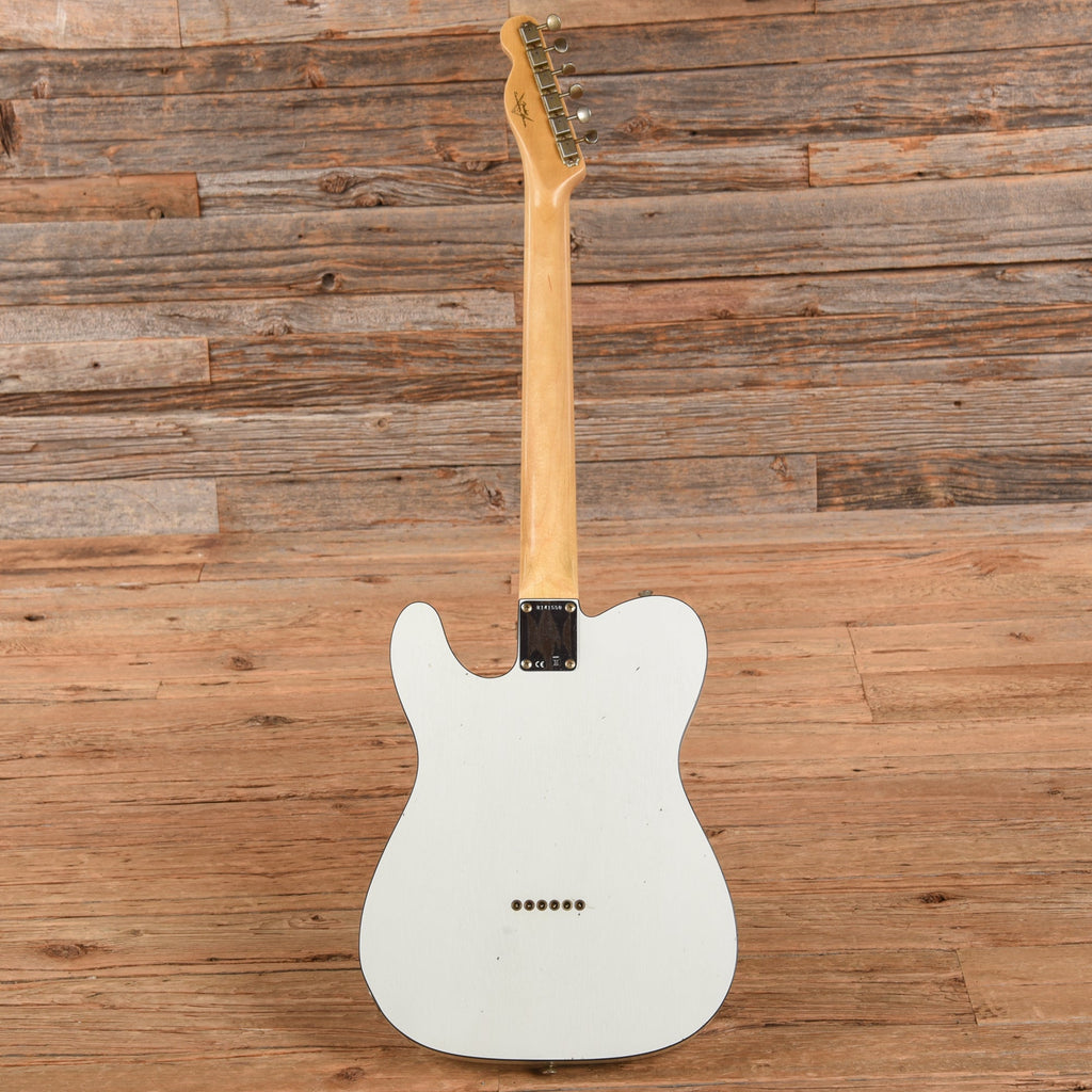 Fender Custom Shop '68 Telecaster Custom Journeyman Relic Olympic White 2024 - View 5 | MusicMarket