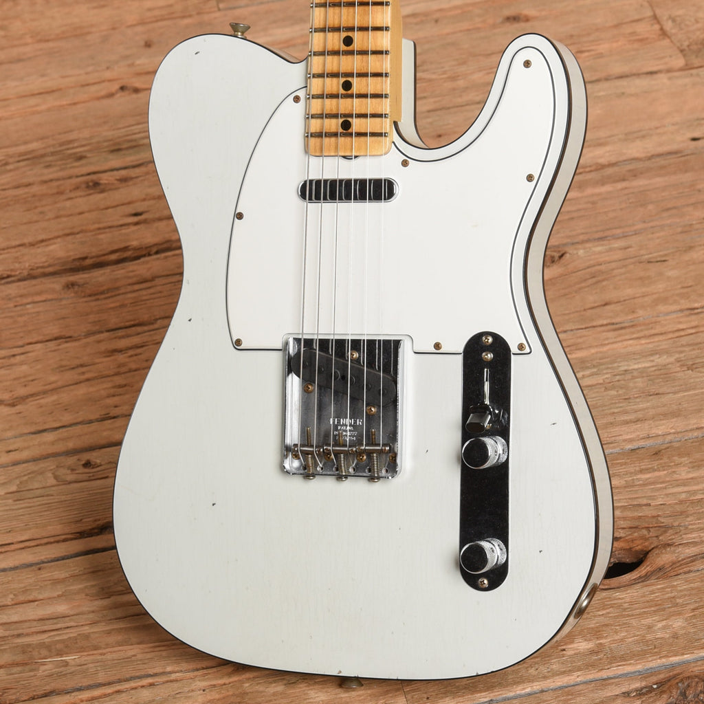 Fender Custom Shop '68 Telecaster Custom Journeyman Relic Olympic White 2024 - View 2 | MusicMarket