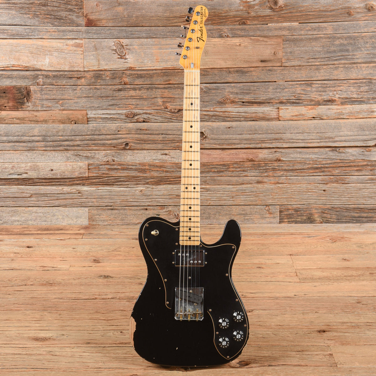 Fender Custom Shop '70s Telecaster Custom Journeyman Relic Black 2022 - View 4 | MusicMarket