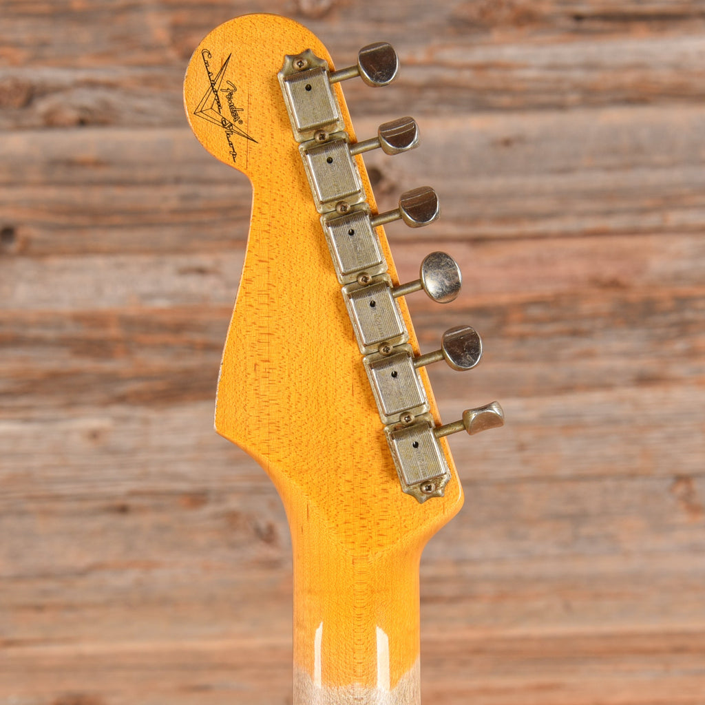 Fender Custom Shop Alley Cat Stratocaster Relic Green 2021 - View 7 | MusicMarket