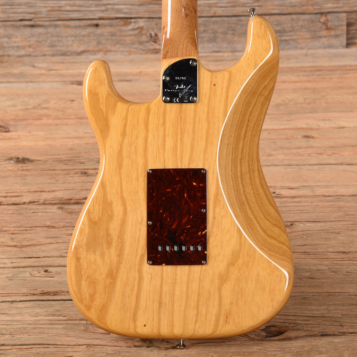 Fender Custom Shop American Custom Stratocaster NOS Aged Natural 2023 - View 3 | MusicMarket
