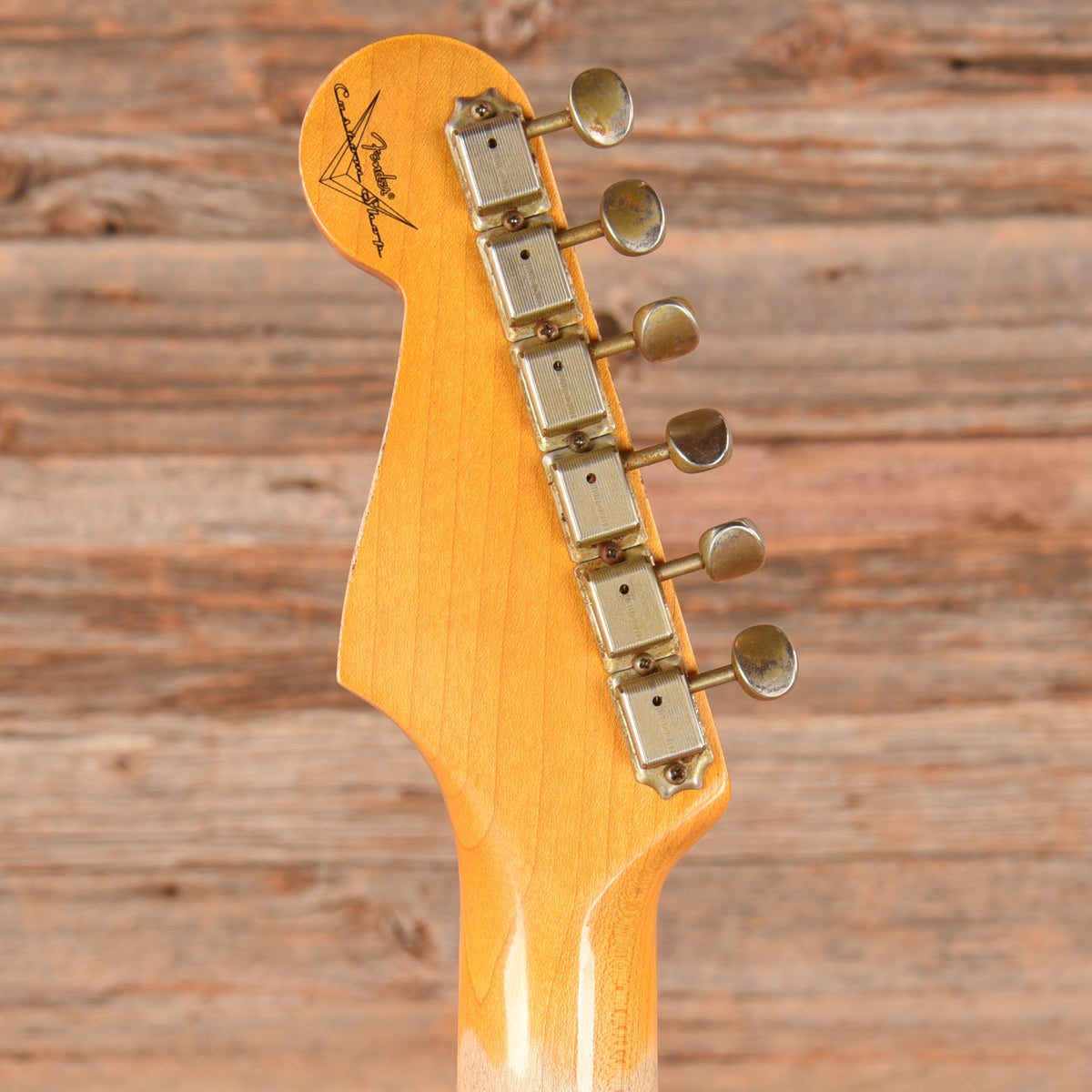 Fender Custom Shop "Chicago Special" '57 Stratocaster Super Heavy Relic Aged Olympic White 2021 - View 7 | MusicMarket