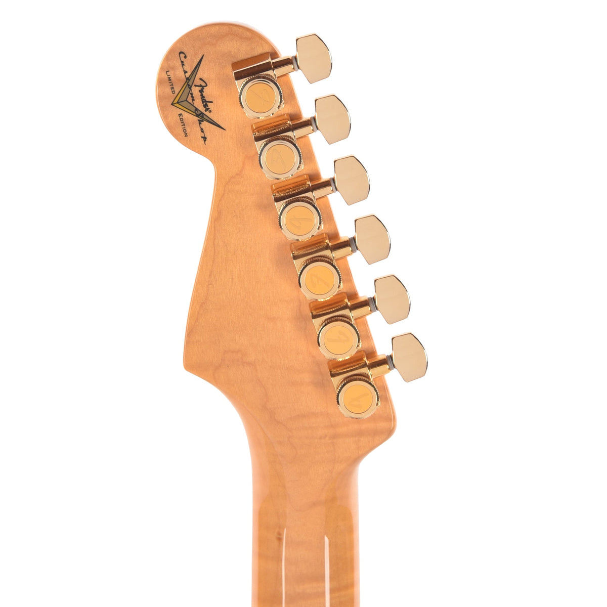 Fender Custom Shop Custom Deluxe Stratocaster NOS AAA Flame Maple Top Purple Transparent w/Lightweight Ash Body &