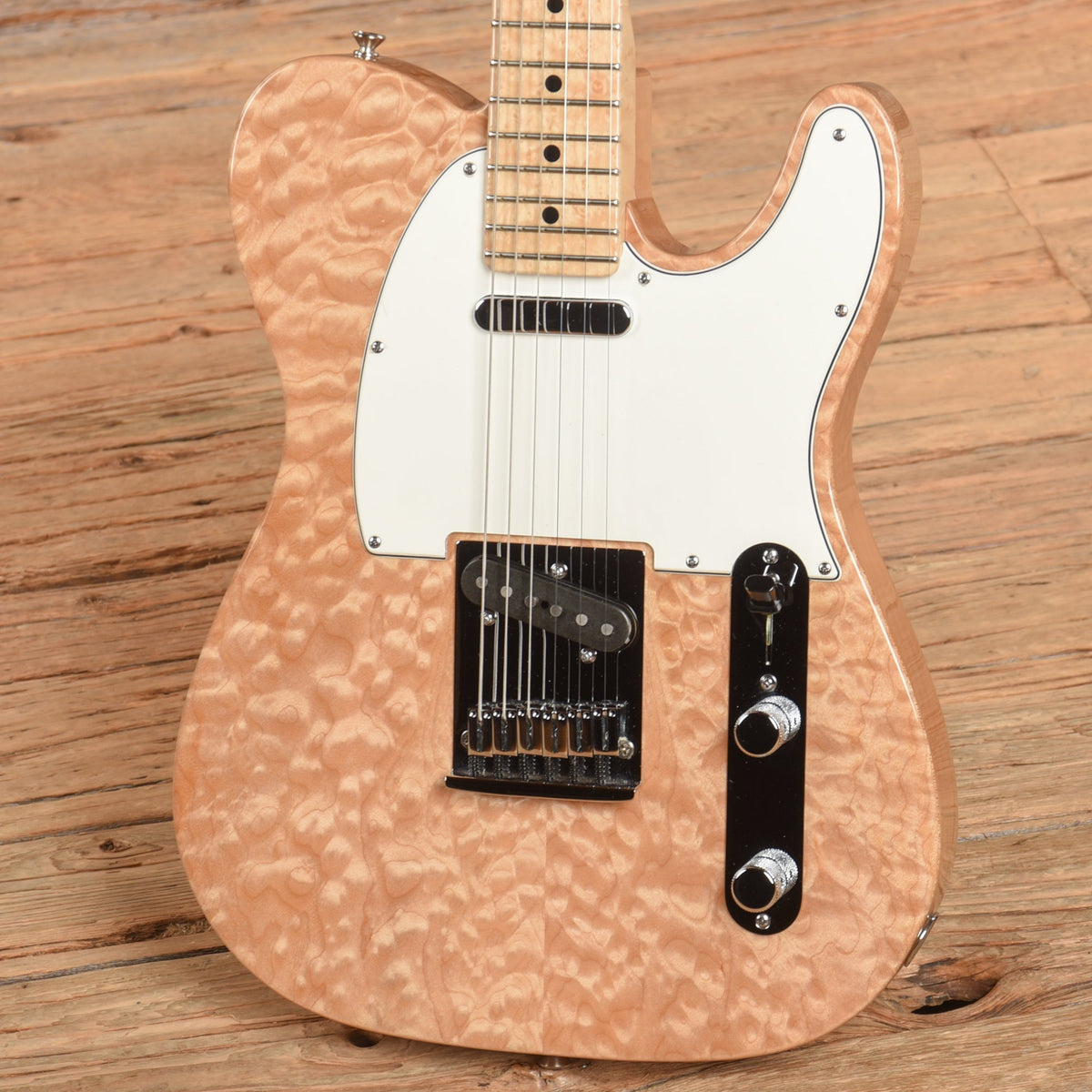 Fender Custom Shop Custom Deluxe Telecaster Natural 2014 - View 2 | MusicMarket