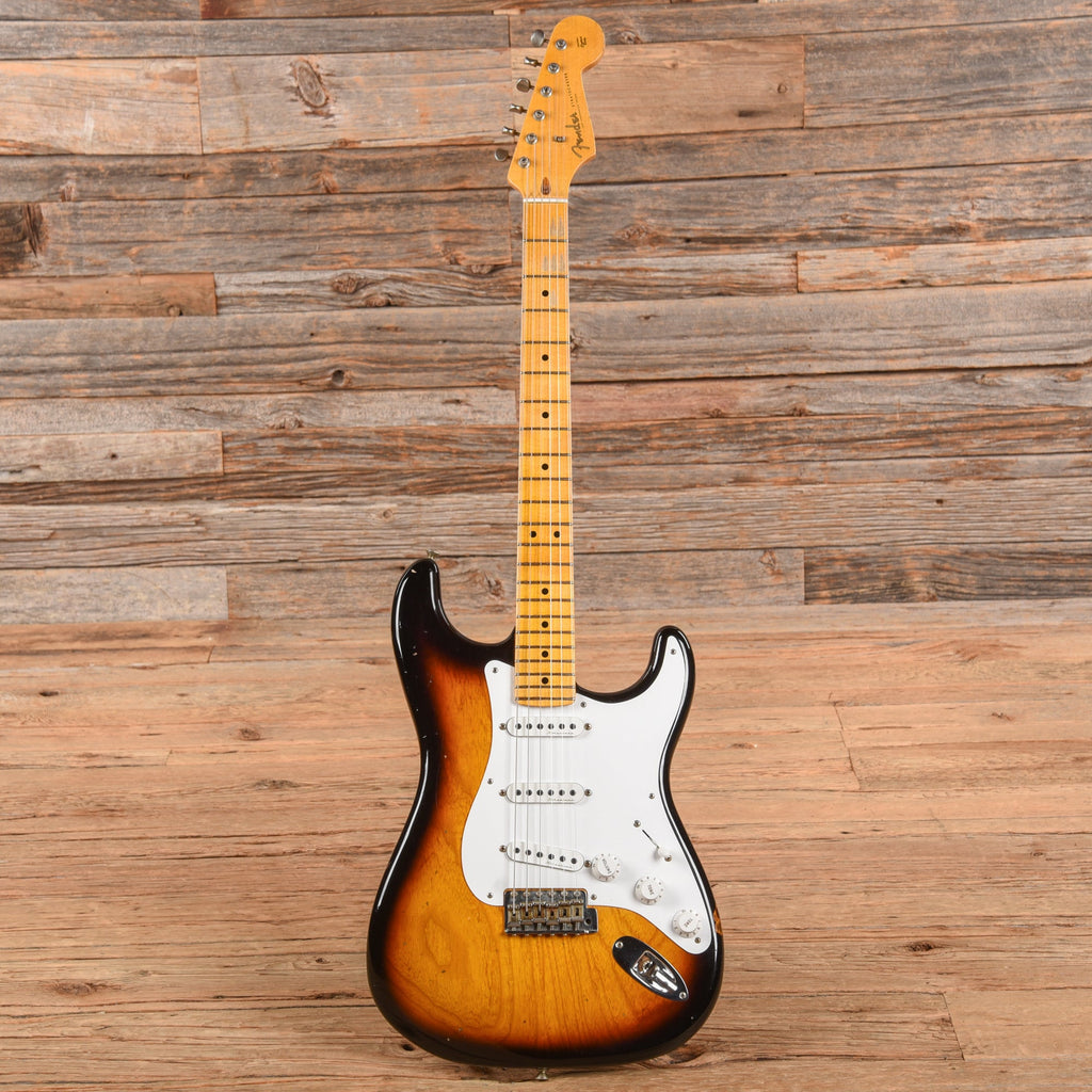 Fender Custom Shop Eric Clapton Signature Stratocaster Journeyman Relic Sunburst 2017 - View 4 | MusicMarket