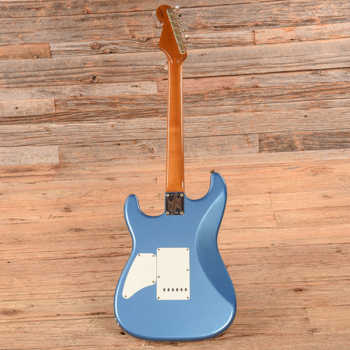 Fender Custom Shop GC HST Stratocaster Journeyman Relic Lake Placid Blue 2021 - View 5 | MusicMarket
