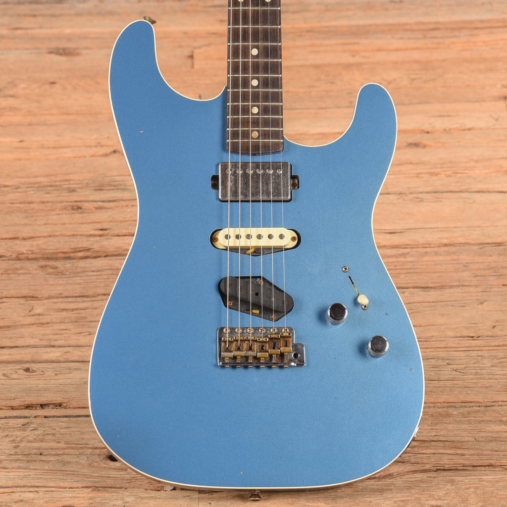 Fender Custom Shop GC HST Stratocaster Journeyman Relic Lake Placid Blue 2021 - MusicMarket