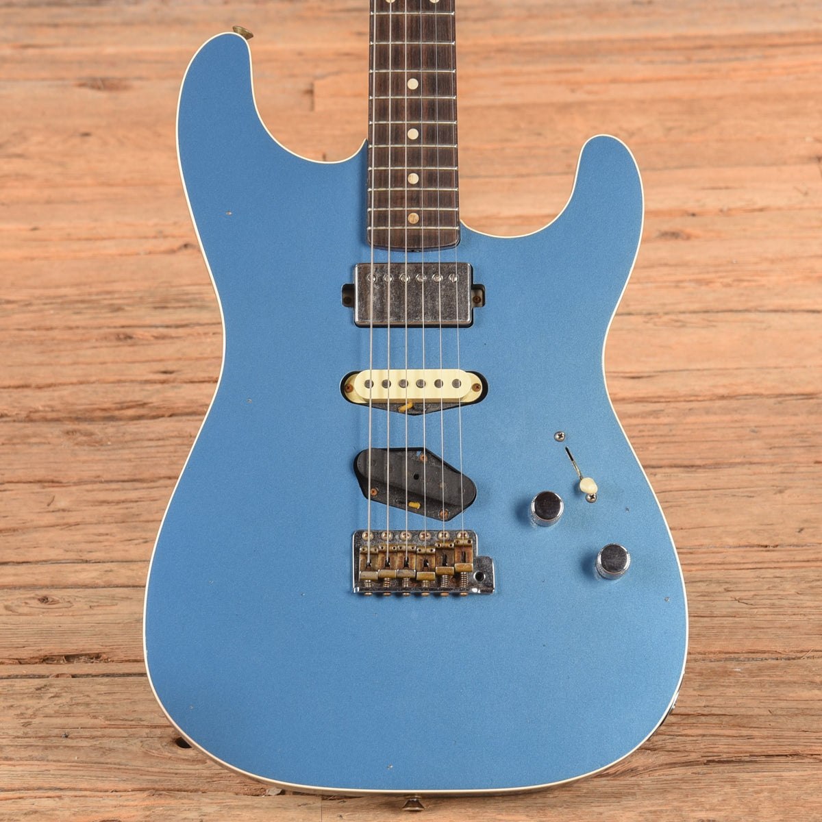 Fender Custom Shop GC HST Stratocaster Journeyman Relic Lake Placid Blue 2021 - MusicMarket