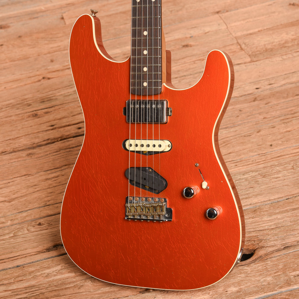 Fender Custom Shop GC Stratocaster Journeyman Relic Candy Tangerine 2021 - View 2 | MusicMarket