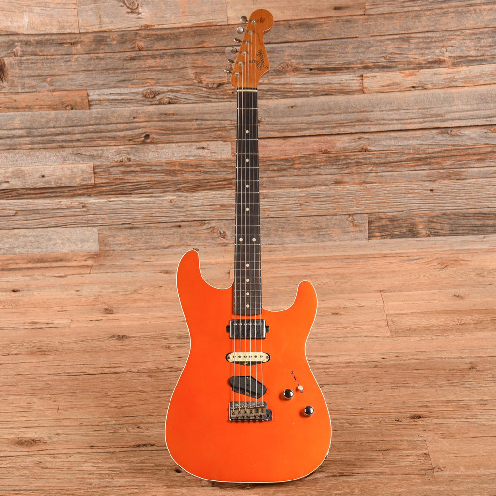 Fender Custom Shop GC Stratocaster Journeyman Relic Candy Tangerine 2021 - View 4 | MusicMarket