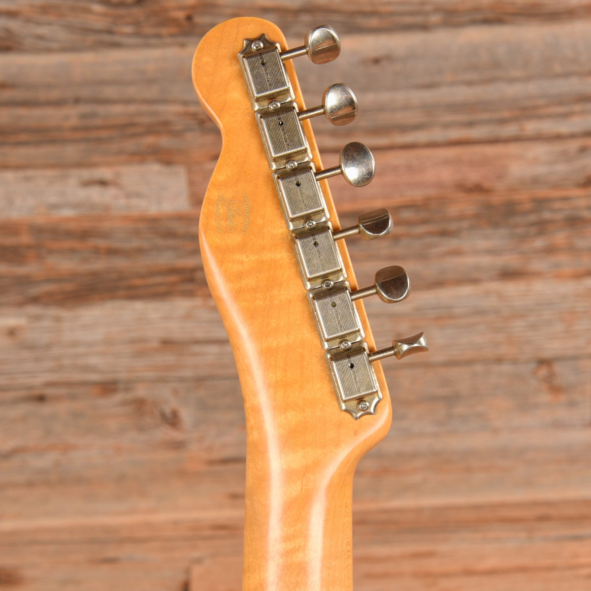 Fender Custom Shop Jason Smith Masterbuilt '60 Telecaster Custom Closet Classic Natural 2022 - View 7 | MusicMarket