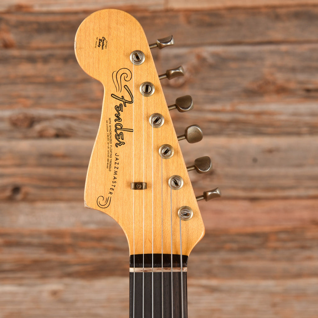 Fender Custom Shop Jazzmaster Blue Sparkle 2022 LEFTY - View 6 | MusicMarket