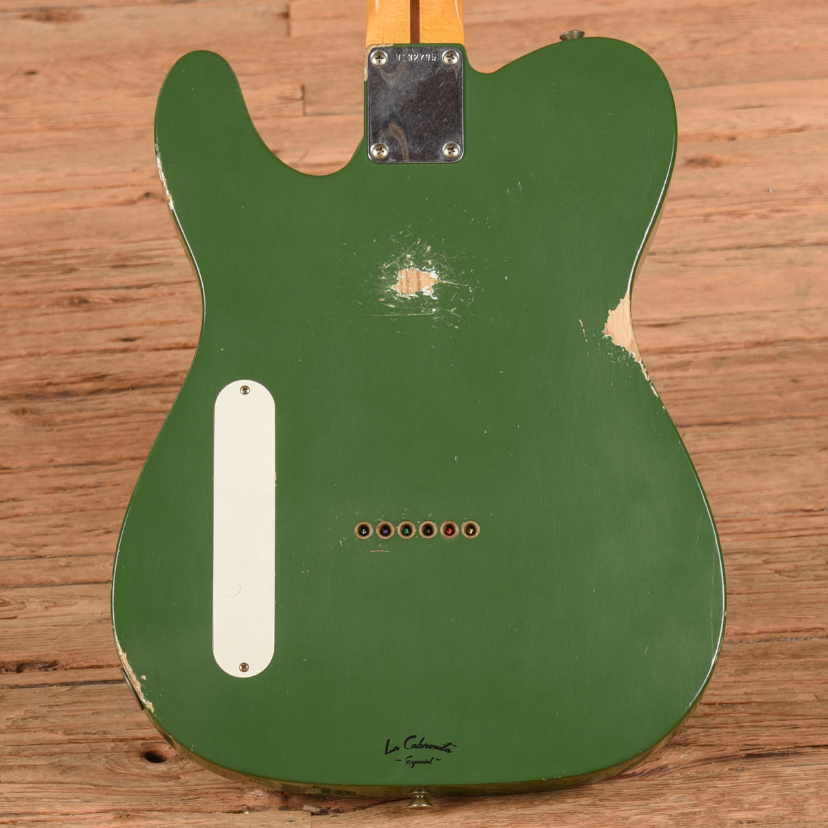 Fender Custom Shop La Cabronita Especial 2.0 Master Built by David Brown British Racing Green 2024 - View 3 |
