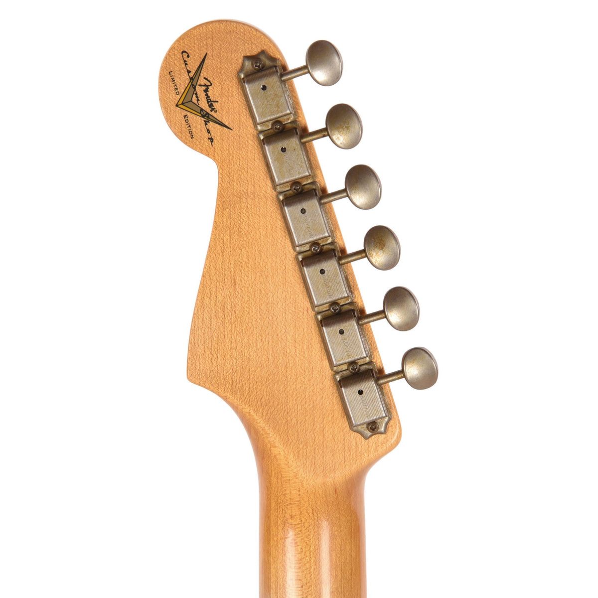 Fender Custom Shop Limited Edition 1964 L-Series Stratocaster Journeyman Relic Aged Olympic White - View 7 | MusicMarket